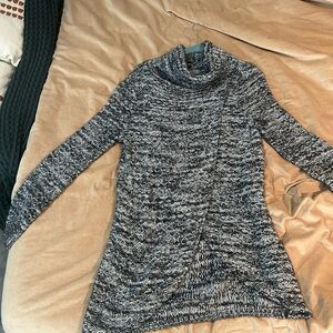 ASOS Black and White Cowl Neck Sweater